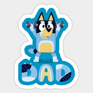 DAD BABRBLE Sticker